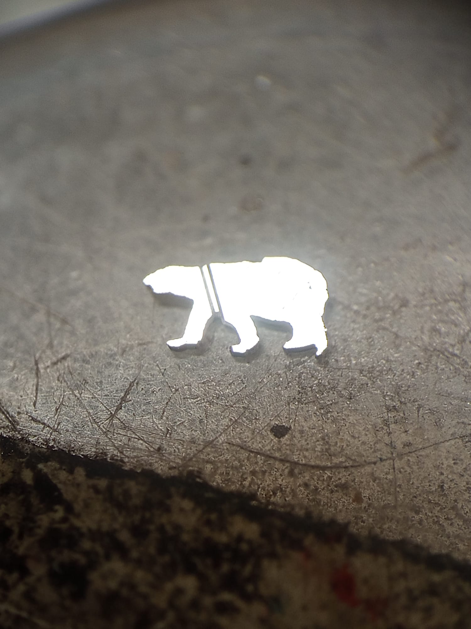 Découpe diamant au laser à la forme