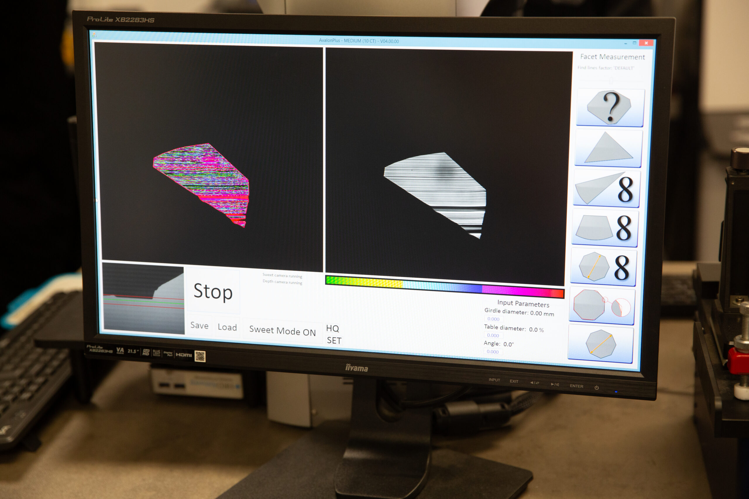 Analyse et mesure d'une pierre par scan 3D à l'atelier H&H